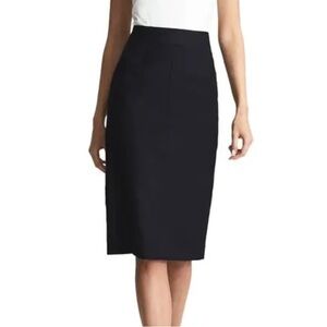 New REISS Haisley Pencil Skirt in Navy Size 2 US / 6 UK